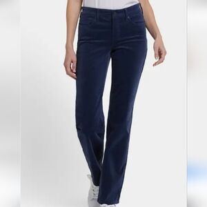 Women's Point Zero Dark Blue Corduroy Pants - Size 11 Good Condition